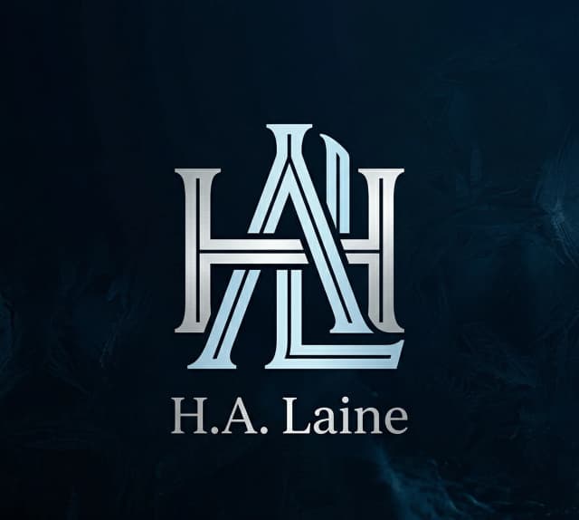 H.A. Laine author monogram
